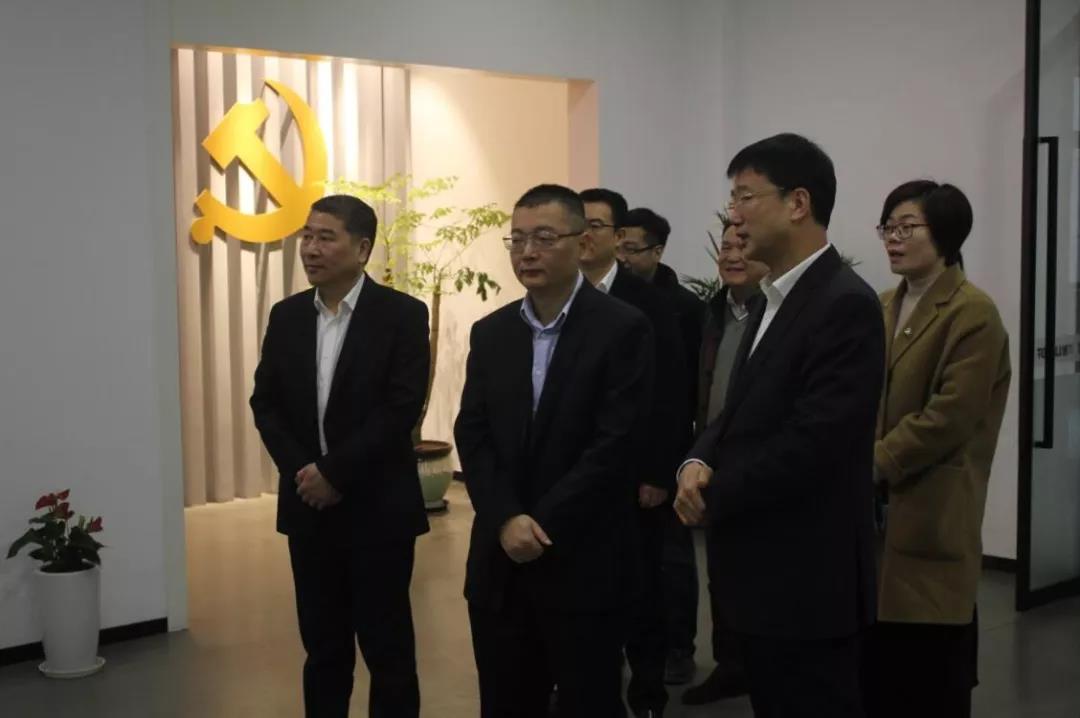 瑞安市委副書記、代市長秦肖來訪通力